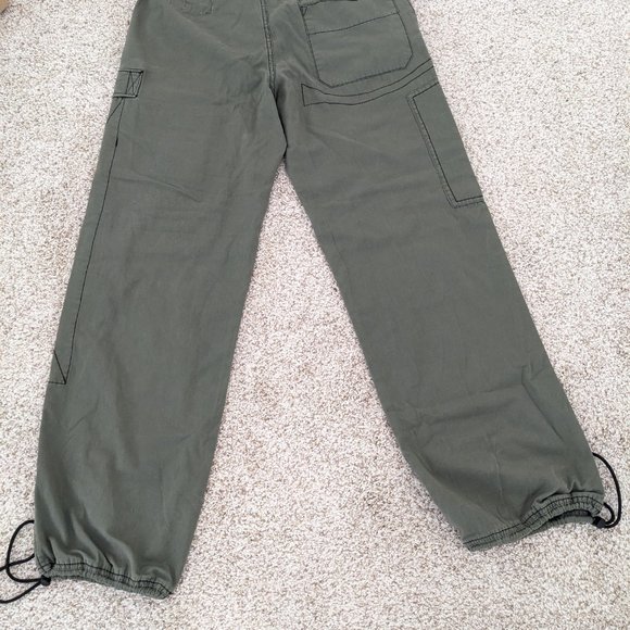 Pierre Cardin Men's Pants - Color Olive - Size W/34" L/30" - 100% Cotton - Picture 3 of 6